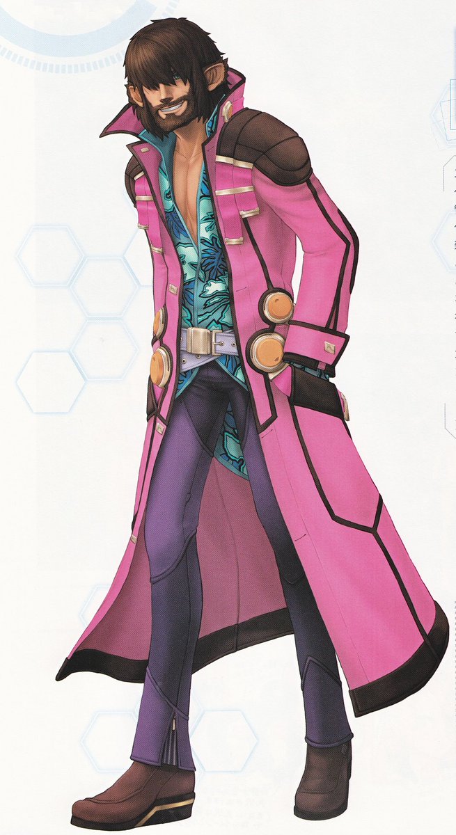 SegaoftheDay's tweet photo. Today's Sega Character of the Day is Kraz Muehler from Phantasy Star Portable 2! https://t.co/E8G2l1fBv1