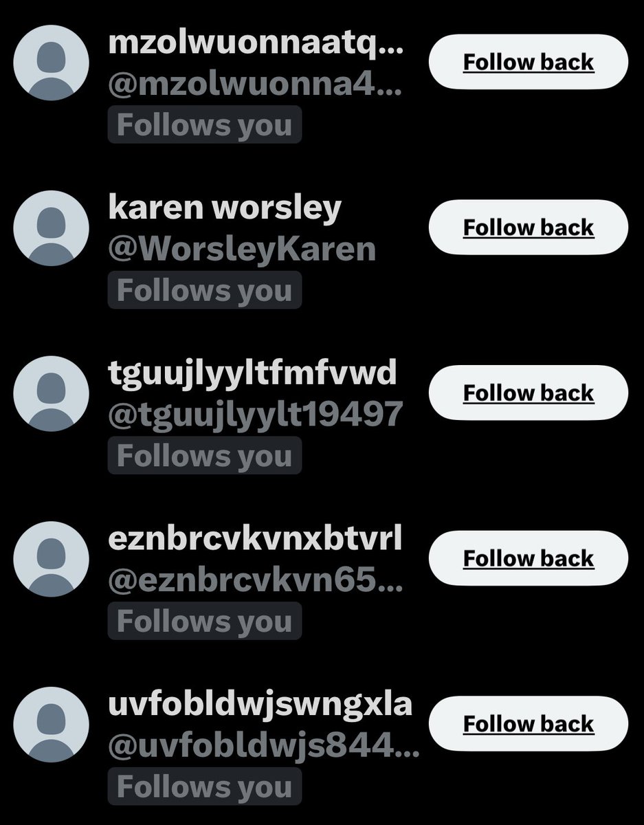 StanleyRoberts's tweet image. Hey @Support if there was a #Botpurge you missed a few! I found these hiding in a corner. 😳