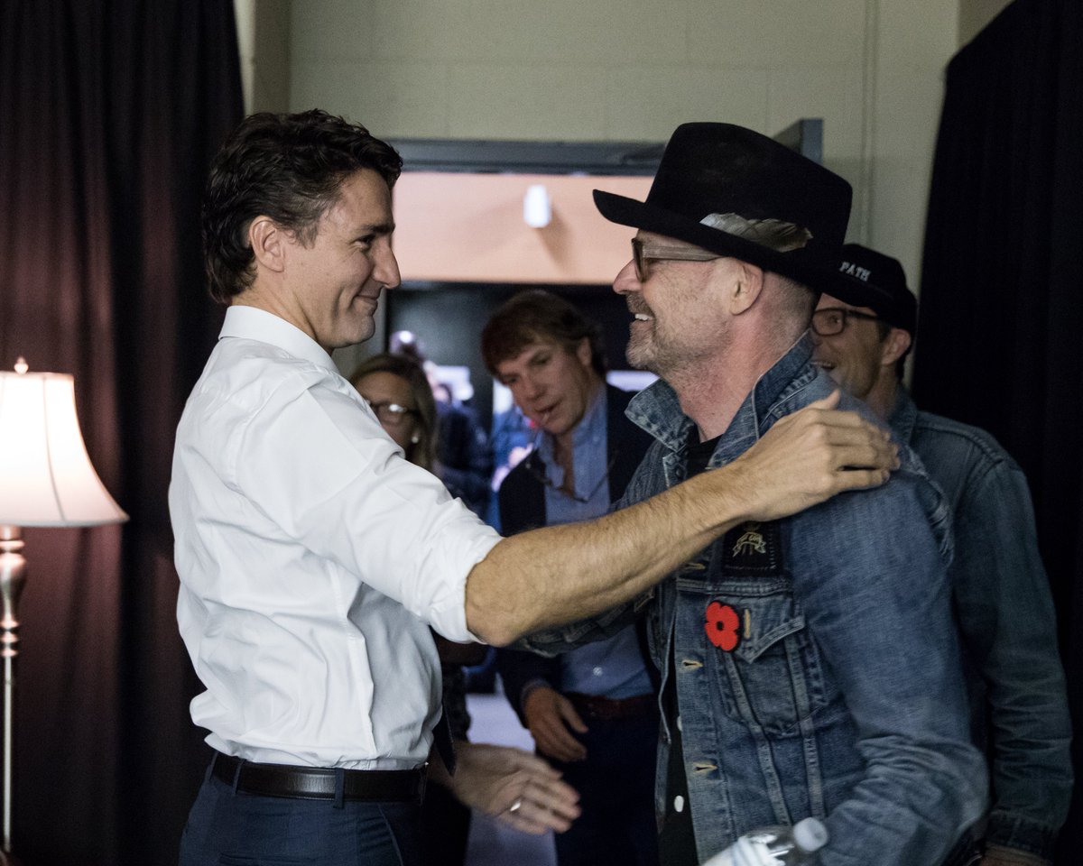 JustinTrudeau's tweet photo. We miss you, Gord. https://t.co/ZpAqYpqzCY