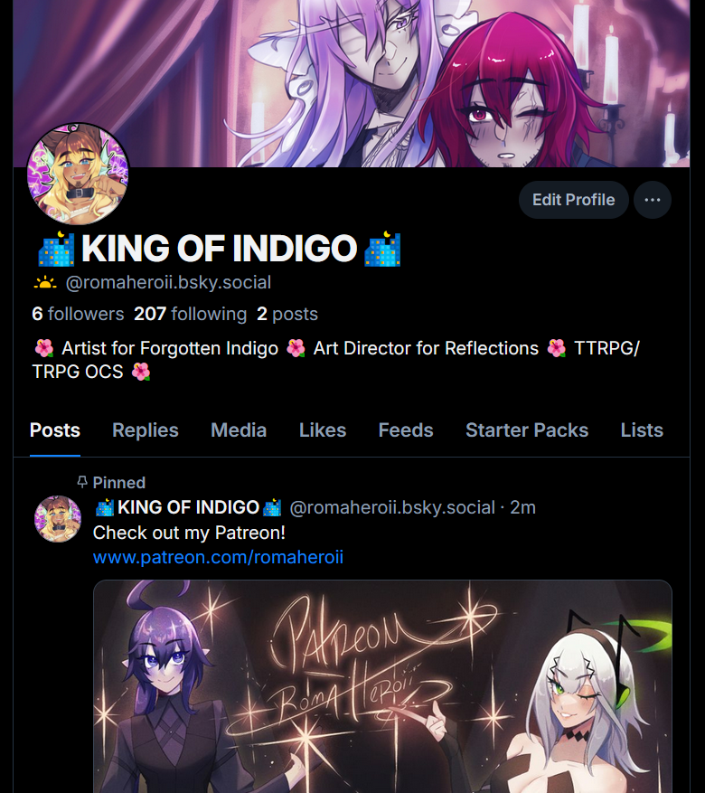 I'm gunna start posting stuff over on bluesky
I'll still be retweeting stuff over here but 
I think my art posting is gunna be kept over there