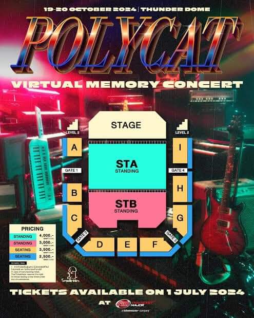 G_supanut's tweet photo. ปล่อยบัตร POLYCAT VIRTURE MEMORY CONCERT 1 ใบครับผม พอดีป่วยเลยอดไปครับ

โซน G แถว H หมายเลขที่นั่ง 07

ซื้อมา 3,500 ปล่อยที่ 3,200 ครับ
นัดรับได้ที่เดอะมอลล์บางกะปิครับผม https://t.co/Lrcm9JtyG7