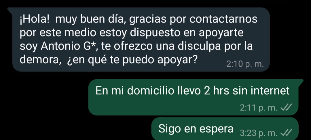 ReyRodriguezR's tweet photo. Hola @izzi_mx llevo todo el dia tratando de solucionar un problema con mi servicio de internet y no se ah solucionado y la verdad la atencion del ejecutivo es demasiado intermitente, tarda hasta una hora en contestar https://t.co/U69nJEH7MK