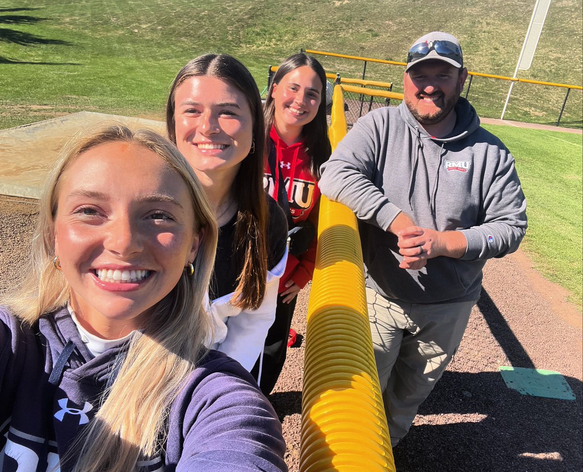 RMUSoftball's tweet photo. For #ThankfulThursday this week, we wanted to take a moment to recognize &amp; appreciate our field crew!

Their endless effort to keep our field maintained is never unnoticed and is greatly valued. 

Thank you Jacob, John, Nate and crew for all your hard work! 💪🙏🙌 https://t.co/gcSLnqekZc
