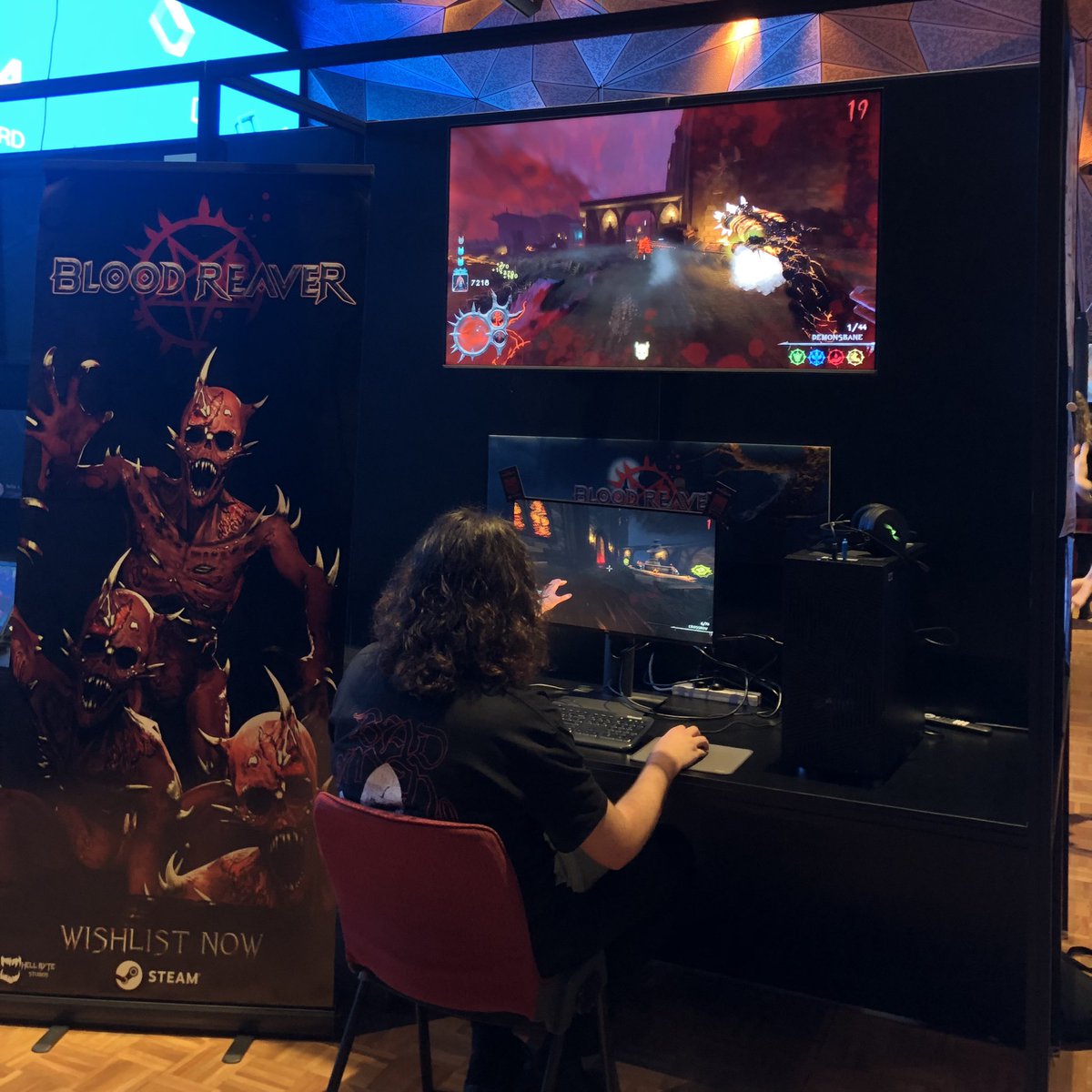 BloodReaver_AU's tweet image. We’re at #SXSWSydney all week come see us at the games showcase located in the UTS building great hall!! 
#madeinunity #featurefriday #horrorgame
