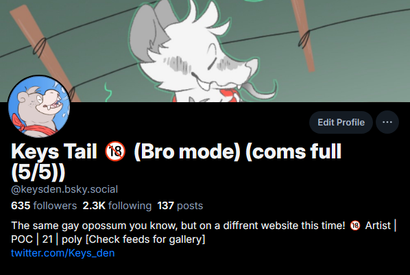 Keys Tail 🔞 (Bro mode) (coms closed) tweet media