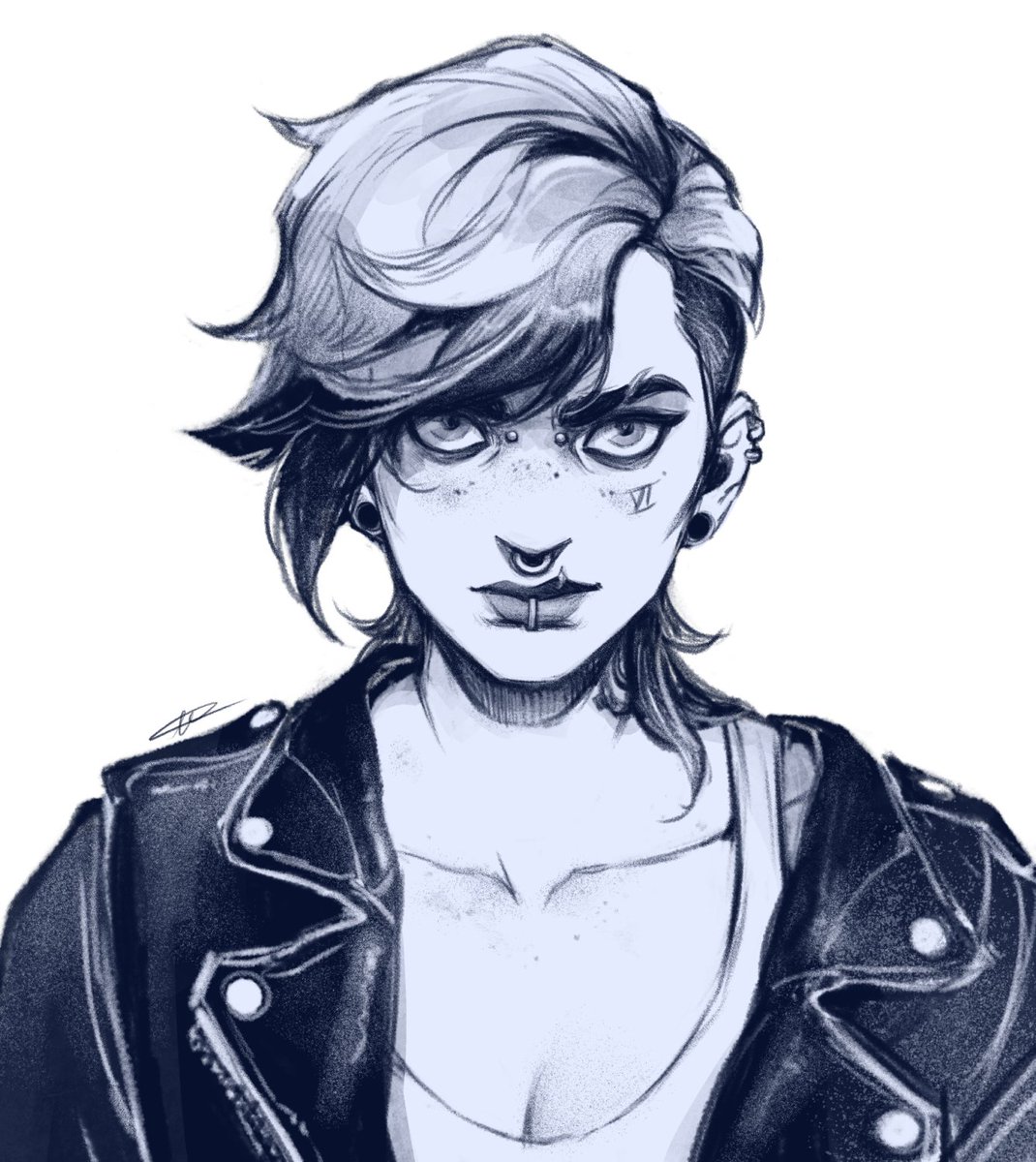playing around with the piercings ✨
#vi #arcane