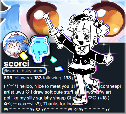 Scorsheep's tweet photo. The skys blue-tiful <3 If you wish to see~<3 https://t.co/GKa63pf28f