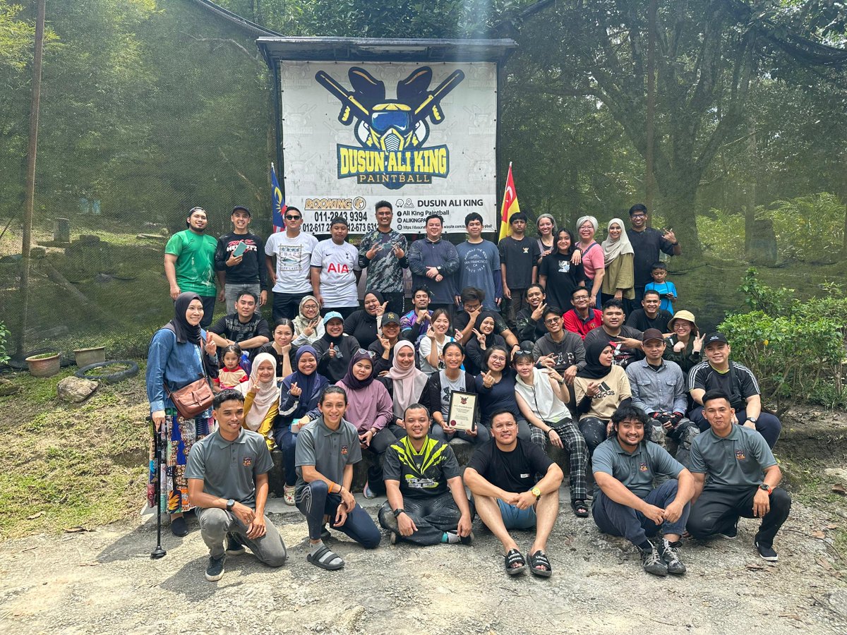 ICDMalaysia's tweet image. We had a blast at the ICDM employees paintball challenge! Huge thanks to our HR team for organising this fun event. Shoutout to our top players and our amazing family members!
#Teamwork #ICDM #PaintballFun