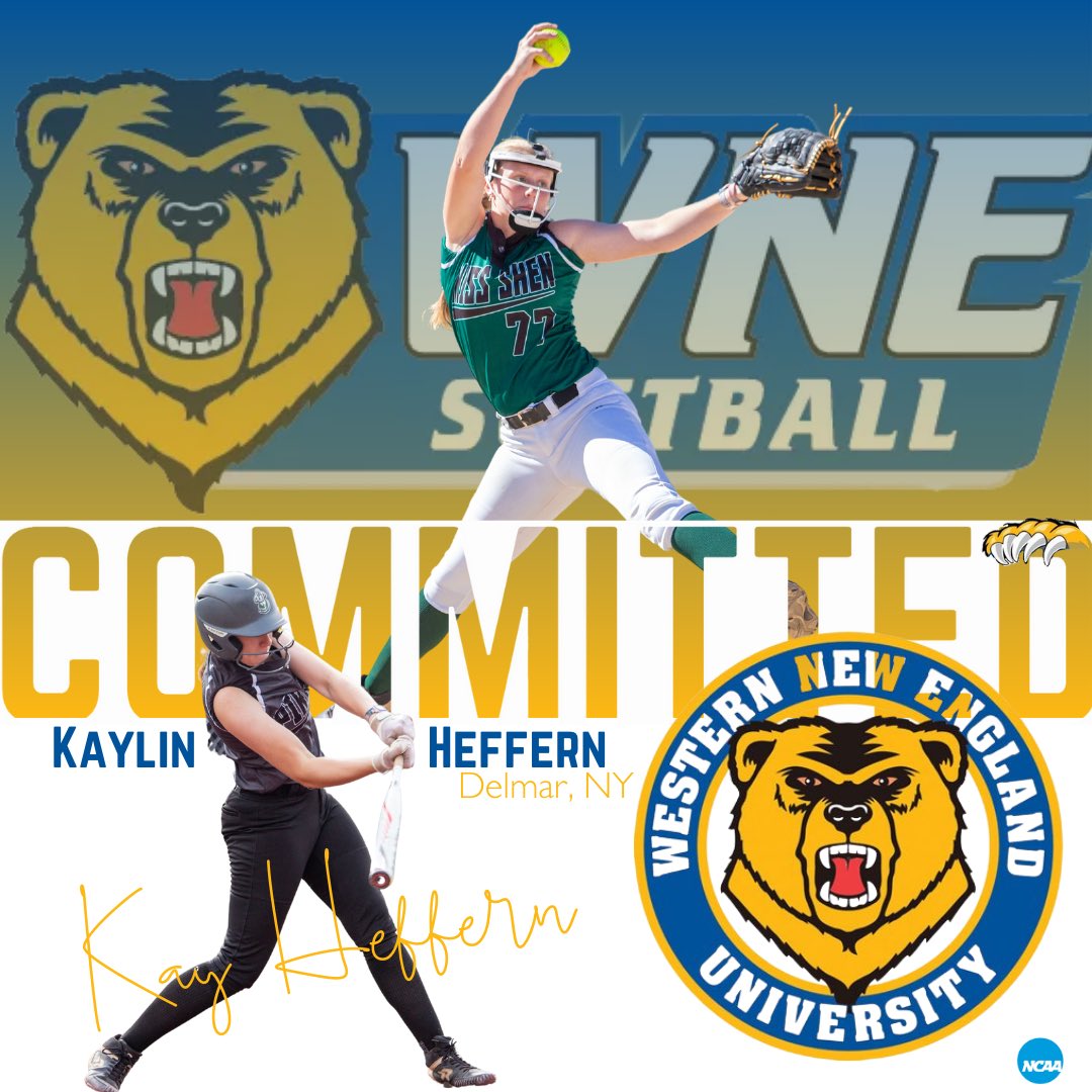 KaylinHeffern's tweet image. Here’s to the next 4! Go Golden Bears! 💙🐻💛
@WNESoftball @Coach_NovakSB @BcsdEagles