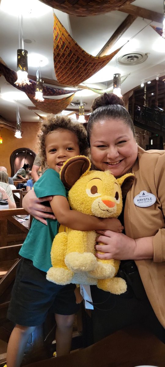 <a href="/WaltDisneyWorld/">Walt Disney World</a>
<a href="/CastCompliment/">Cast Compliments</a> 

Sending a #castcompliment for Krystle at Animal Kingdom Lodge.   She went out of her way to make our entire week so magical.   These 2 became the best of friends last week.  Her kindness made this our best trip yet!

Thank You Krystle!