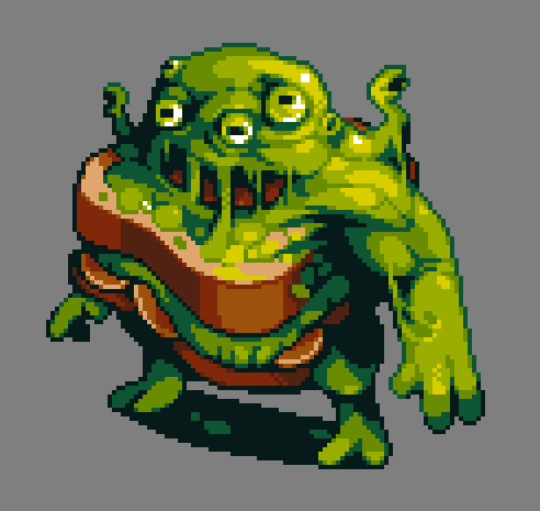 zjdelicious's tweet photo. Moldy Sandwich (Repost/2011) #pixelart <3 https://t.co/SMnARkAJ23