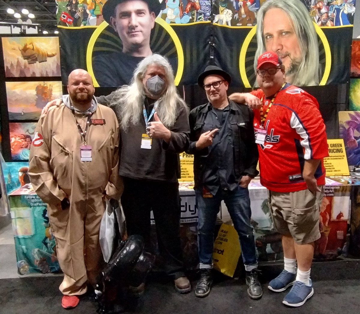 Ace_of_Spaids's tweet photo. @NY_Comic_Con 2024 started with @MrNationalsVL and myself attend a panel for the latest installment of Dragon Ball called Daima. Along the way, we visited @eric_stuart @DanGreenVoices @Lisalisejam, Jason Griffith and @TheBillyWest! https://t.co/1XQPw6ZnCD
