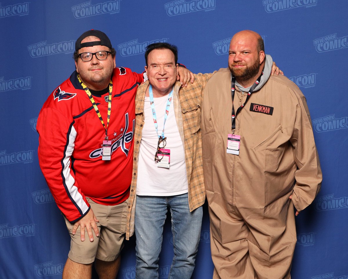 Ace_of_Spaids's tweet photo. @NY_Comic_Con 2024 started with @MrNationalsVL and myself attend a panel for the latest installment of Dragon Ball called Daima. Along the way, we visited @eric_stuart @DanGreenVoices @Lisalisejam, Jason Griffith and @TheBillyWest! https://t.co/1XQPw6ZnCD