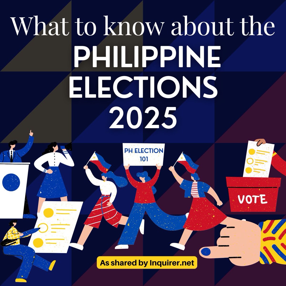 forpeace_oneph's tweet photo. 🇵🇭What to know about the PHILIPPINE ELECTIONS 2025 
Let us be informed of the key election dates, rules, and campaign guidelines, including new AI regulations.

For the full post, visit 
https://t.co/dA2PZAQOMF...

#Election2025PH
#alami https://t.co/Llj00om5l9