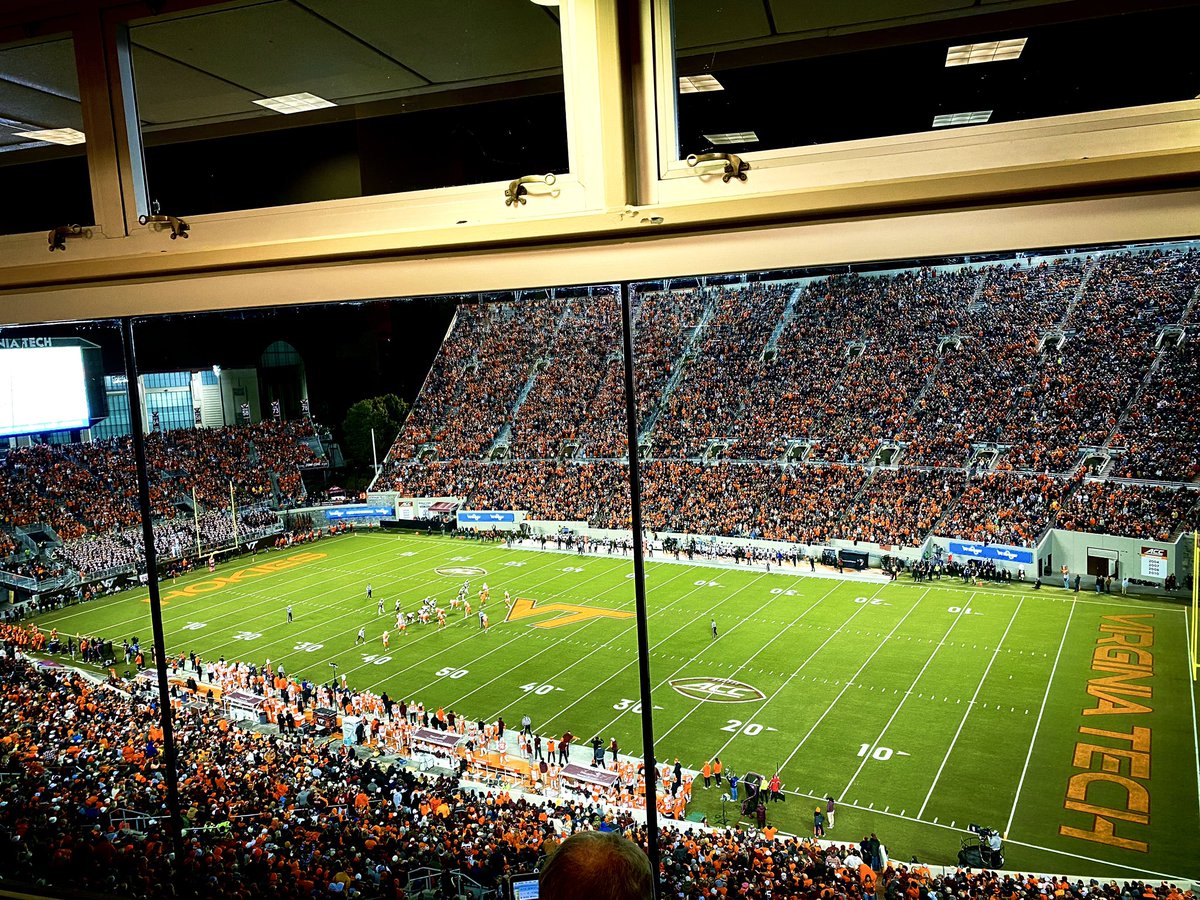 MikeSkovan's tweet photo. ππππ πππππ© : Boston College at Virginia Tech
Lane Stadium | Blacksburg, Va.
#BCvsVT #Hokies βΊοΈπ¦π https://t.co/KFbd32PehB