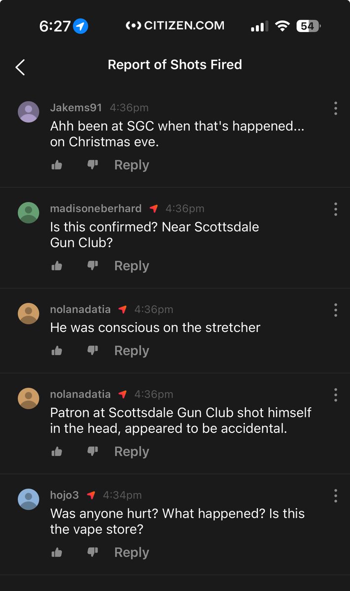 summerbreez0019's tweet photo. Guysโฆsomeone at the Scottsdale gun club shot themselves in THE HEAD ๐ซ ๐คฆ๐ปโโ๏ธ
FFS
#Thisisarizona #az https://t.co/qToioWxiLk