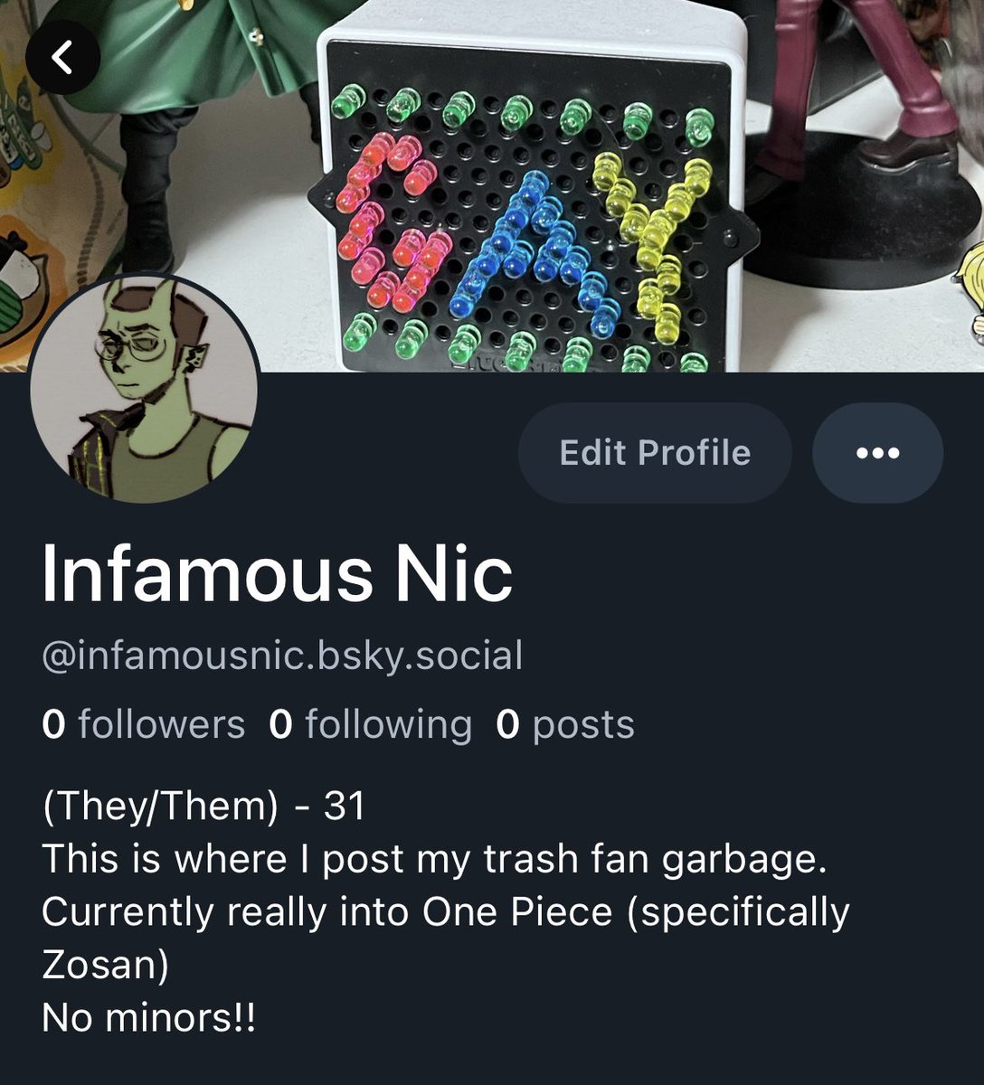 Being infamous at the other website as well