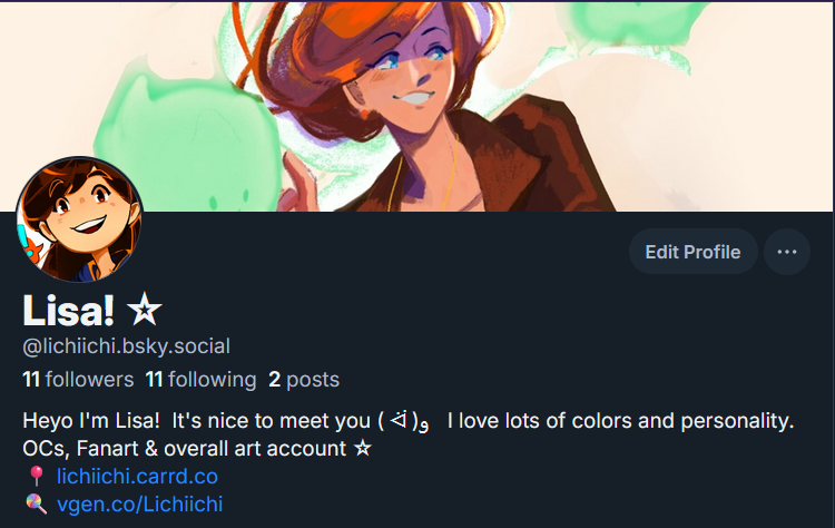 Lichiichi's tweet photo. Thank you to mutuals and the like for keeping it classy.  I'll provide my BlueSky account, and refer to my carrd for additional links.  See you later!  🫶 https://t.co/oRo0sTIZeA