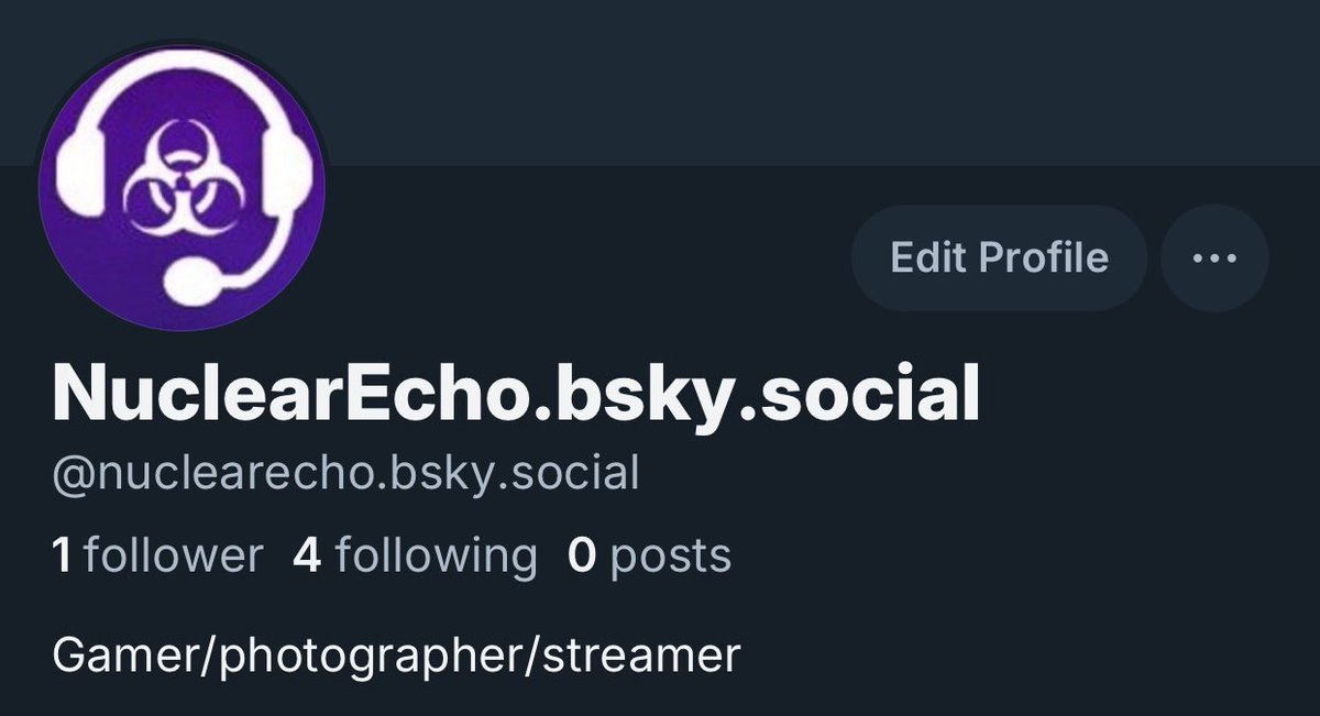 Nuclear_Echo's tweet photo. I’m on Bluesky if y’all wanna follow me there. 🙂💜 https://t.co/cAhkbJCuRh