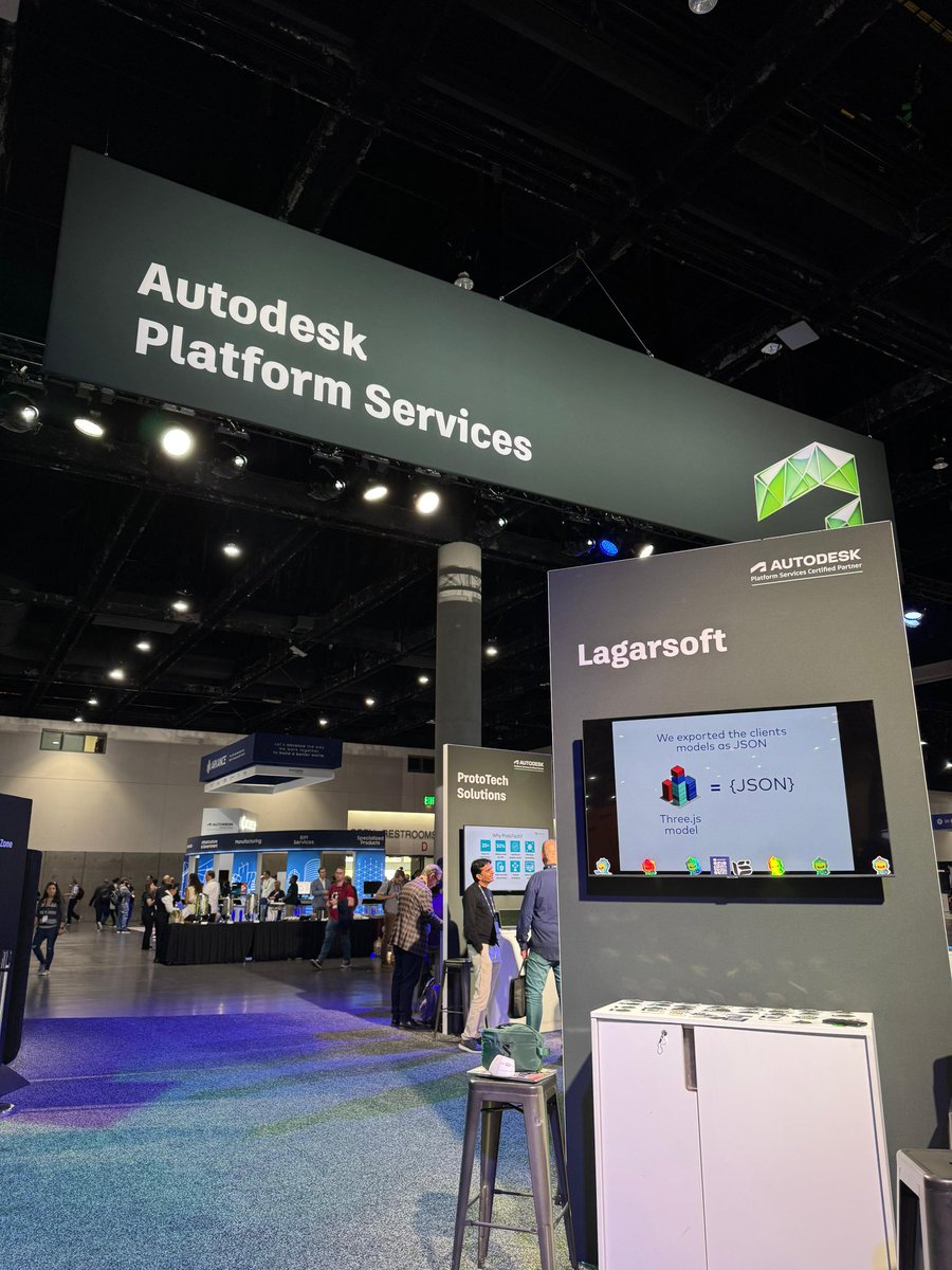 lagarsoft_eng's tweet photo. 🎬 That’s a wrap at #AU2024!
Huge thanks to everyone who visited the #Lagarsoft booth, grabbed some stickers, and connected with us!
It’s been amazing sharing our journey and solutions with you.
Until next time! 👋 https://t.co/DKXIjf7NWn