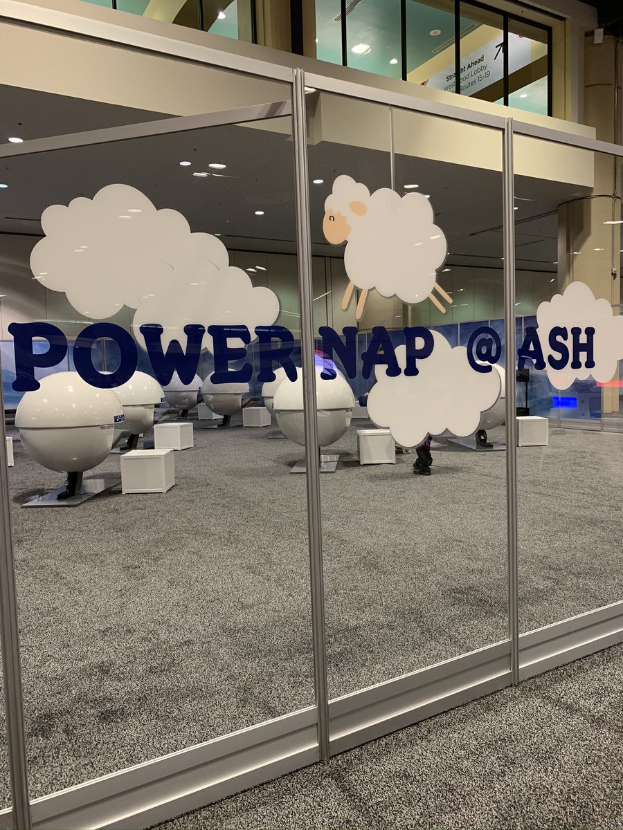 AndreaPFischer's tweet photo. My #ASHThrowback is from #ASH19, my first meeting and when the nap pods landed for the first time💤! I can’t wait to welcome our attendees back to San Diego for #ASH24 in December! https://t.co/ElrfwjDQPf