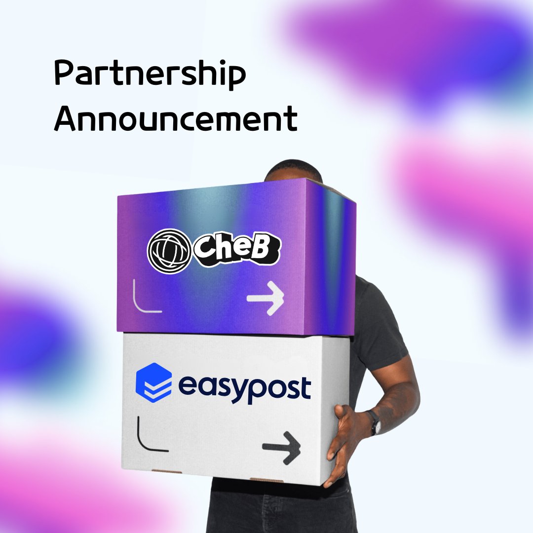 CheB_Inc's tweet image. We&apos;re excited to announce our partnership with @easypost to power seamless shipping for CheB! 📦✨
Fast, reliable, and efficient deliveries will soon be part of the CheB experience—getting your local favorites will never be easier! 🛍️📲
#CheB #Easypost #FashionTech