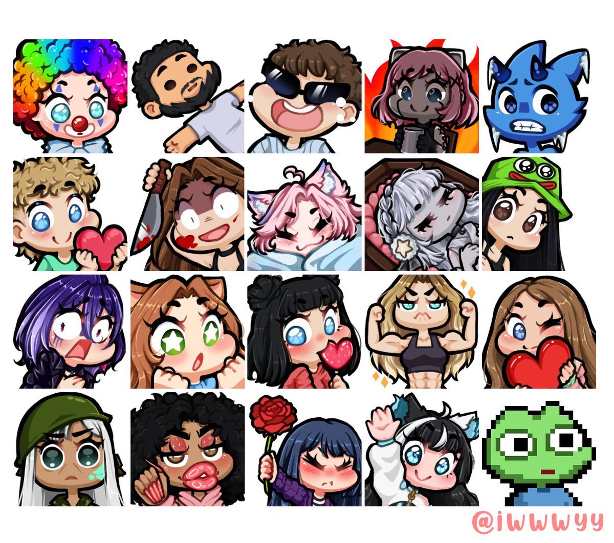 illy • emote artist / hiatus tweet media