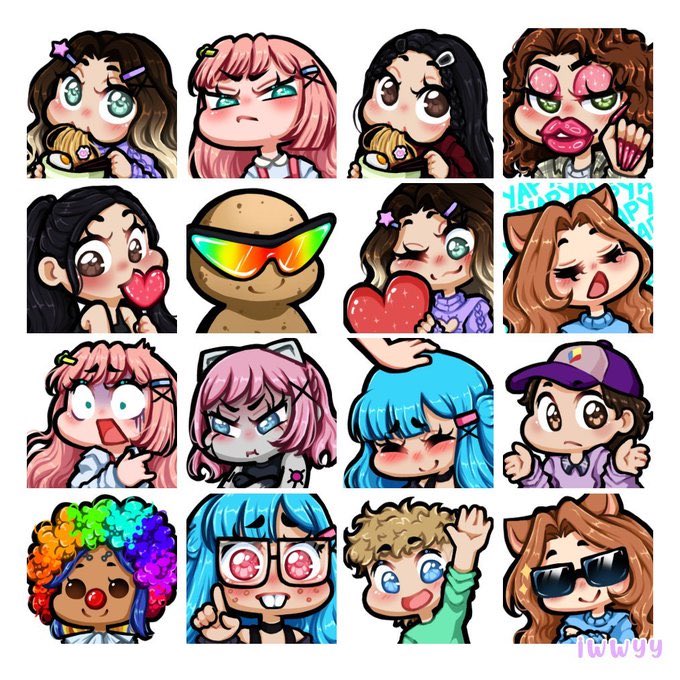 illy • emote artist / hiatus tweet media