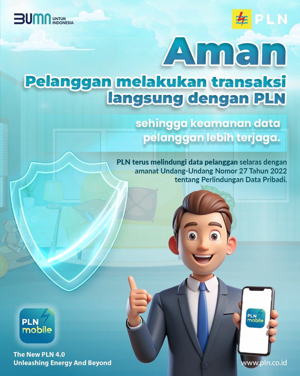 Sakt96's tweet photo. Electrizen dengan PLN Mobile, bayar tagihan dan beli token listrik jadi lebih hemat dan mudah!

#PLN #PLNUntukIndonesia #AcceleratingRenewableEnergy #PLNMobile https://t.co/f8ag0EF0RU