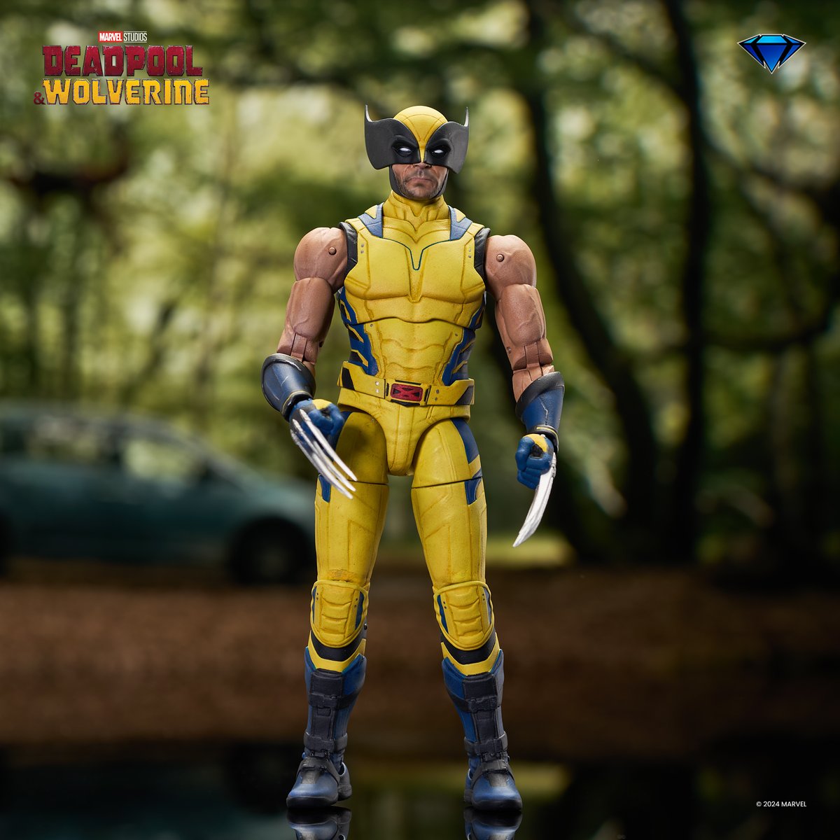 CollectDST's tweet image. #Deadpool's best bud returns to the Select Action Figure line with an all-new sculpt from his appearance in #Marvel Studios' Deadpool  &amp;amp; Wolverine! Pre-order the gruff, broody hero at bit.ly/DP3WolverineSe… 

#MarvelSelect #CollectDST #DiamondSelectToys #Wolverine