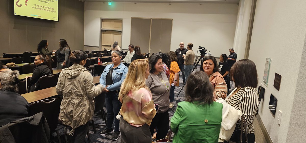 MarlenGlz53's tweet image. Our parents had a great time and learned so much at Parent Institute #tabe2024. Everyone was excited to meet @david_kauffman. #bilingualeducation #migranted
