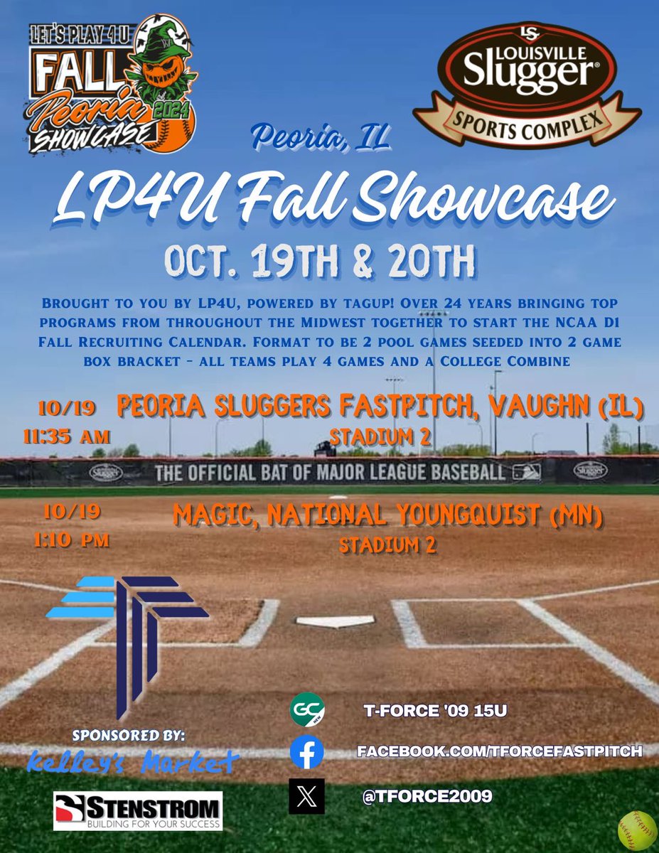 My team will be competing in Peoria, Illinois. This will be our last tournament of fall!