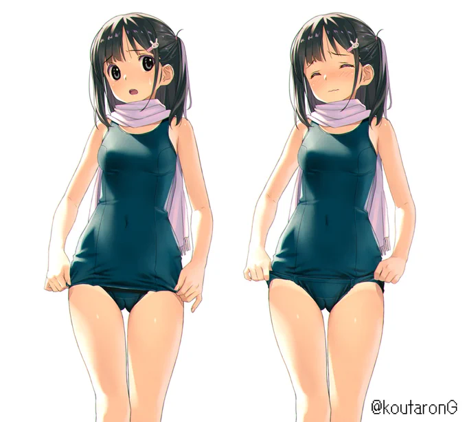 なんか今日はミニスカートの日らしいので超ミニスカ&スカートめくりをぺたり#ミニスカートの日 