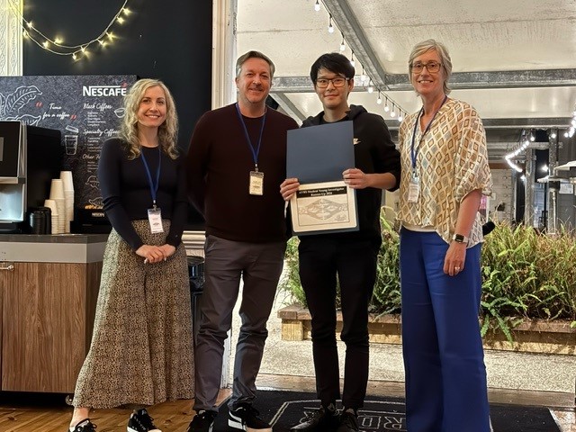 Heart Research Institute (@hriaust) on Twitter photo Congratulations to one of HRI's very talented PhD students, Alexander Lin, from <a href="/AshishMisraLab/">Ashish Misra</a>.
Alex has been awarded as the 'AVBS Student Young Investigator Runner-Up’ at the <a href="/AVBS_org/">Australian Vascular Biology Society</a> conference currently happening in Lorne.
Well done Alex! 👏
#AVBS2024 Congratulations to one of HRI's very talented PhD students, Alexander Lin, from <a href="/AshishMisraLab/">Ashish Misra</a>.
Alex has been awarded as the 'AVBS Student Young Investigator Runner-Up’ at the <a href="/AVBS_org/">Australian Vascular Biology Society</a> conference currently happening in Lorne.
Well done Alex! 👏
#AVBS2024
