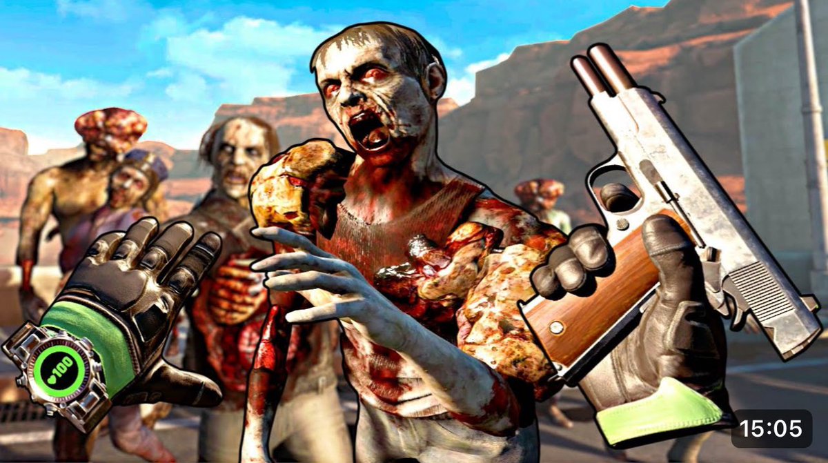 Surviving the VR Zombie Apocalypse with <a href="/HarleyPlays/">Harley Morenstein</a> and <a href="/cerberusarms/">D</a>!
youtu.be/cYYYD5U8RSw?si…
#ArizonaSunshineRemake #VR