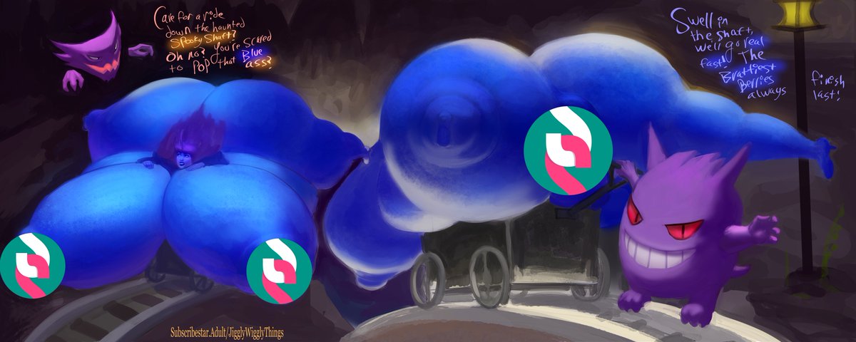 JigglyWigglyXX's tweet photo. #hexmaniac P4! Thanks for everyone who voted on the polls :), enough nays on the #telletubbies to rethink it :)
#Blueberry #pokemon #gengar https://t.co/yLMmSaWb36