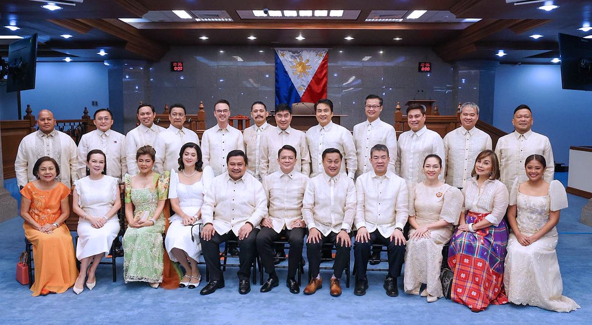 GerryCacanindin's tweet photo. Finance Secretary Ralph Recto is not in favor of a wealth tax. But of course, he will protect his kind. Just look at the current roster of senators. Only Sen. Risa Hontiveros is not wealthy enough to belong to the ruling elite where Recto belongs to. https://t.co/GpIDbjkBYC