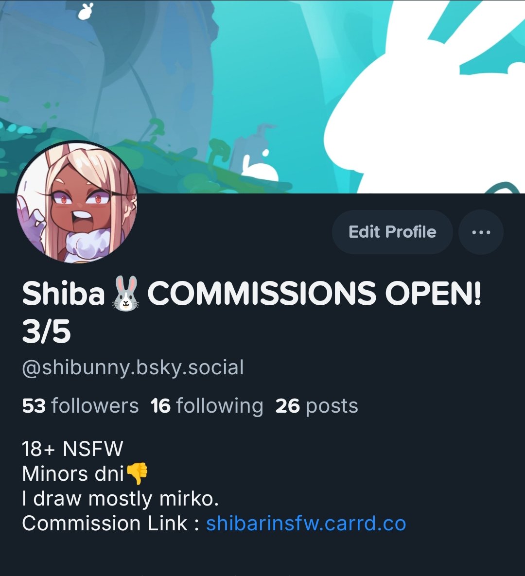shibbunny's tweet photo. I think i forgot to let yall know. 
Its Shibunny with 1 B.  Please repost it around so everybody knows🫂 https://t.co/6I2lyFfjV5