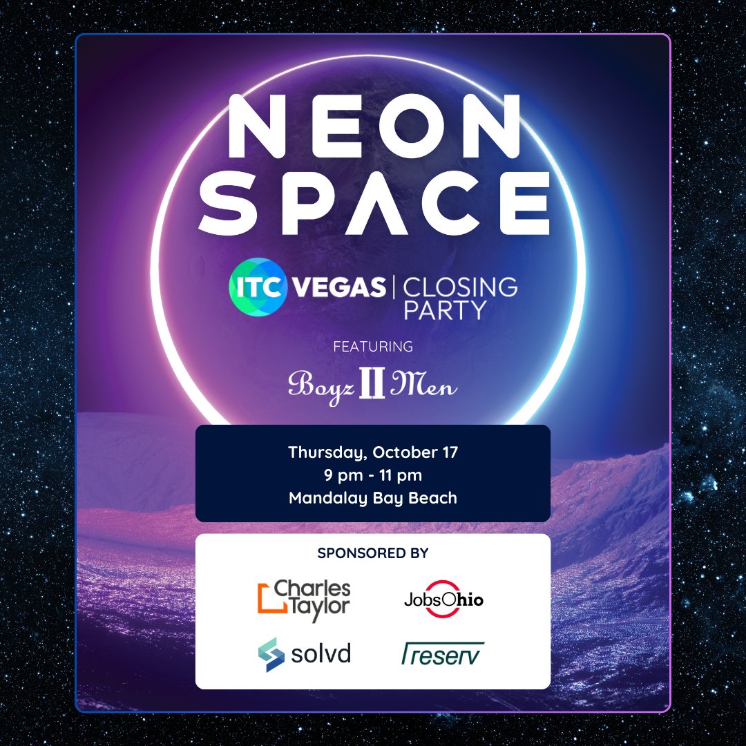 It’s party time at #ITCVegas!🎉 Charles Taylor is proud to sponsor tonight’s Closing Party. Let’s toast to a successful event and an exciting future in insurance! #ITCVegasClosingParty #CharlesTaylorInsureTech