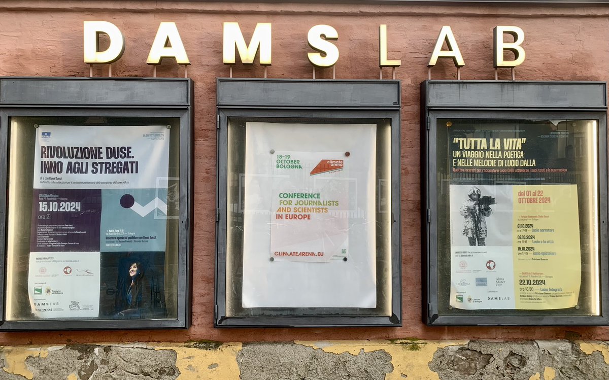 ArenaClimate's tweet image. Welcome to the 3rd edition of the Climate Arena Conference! 🎉

We’re excited to greet all the participants at the DAMSLab in Bologna for 3 days of learning, networking and investigations on climate and environment 💪🏻

#ClimateArena #CAC24