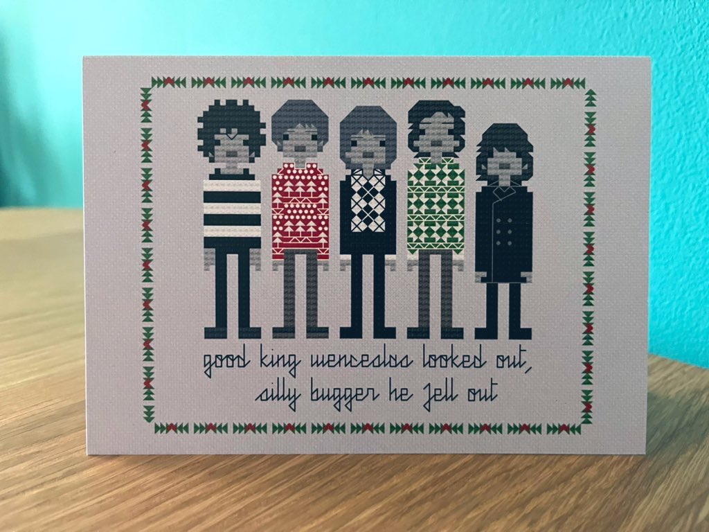 No Xmas cards for John Quays etsy.com/shop/8bitnorth… #fallfriday