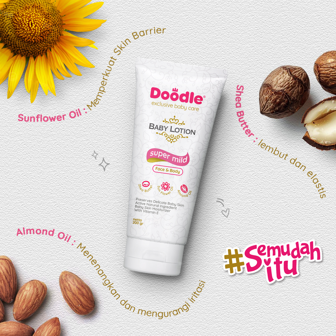 DoodleIDN's tweet photo. Bayi bahagia dimulai dari kulit yang sehat, Moms. Kandungan alami Doodle Baby Lotion bikin kulit si kecil lembap dan lembut💖 https://t.co/EZOZIrHdBz
