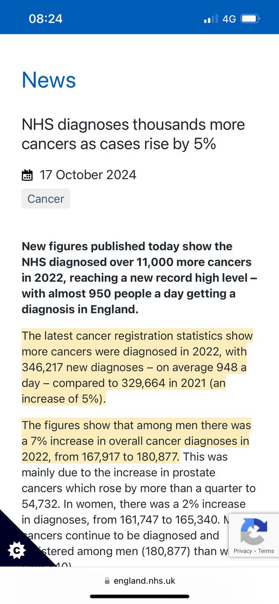 Dr Mark Lythgoe (@drmarklythgoe) on Twitter photo Big rise in number of #UK cancers especially #prostate cancer - post-pandemic effect or better early detection?
Certainly more resources needed <a href="/wesstreeting/">Wes Streeting</a>
<a href="/pash22/">Ash Paul</a> <a href="/SullivanProf/">Richard Sullivan</a> <a href="/ProstateUK/">Prostate Cancer UK</a> <a href="/ACPUK/">Association of Cancer Physicians</a> <a href="/RCRadiologists/">The Royal College of Radiologists</a> @LGCW2024 Big rise in number of #UK cancers especially #prostate cancer - post-pandemic effect or better early detection?
Certainly more resources needed <a href="/wesstreeting/">Wes Streeting</a>
<a href="/pash22/">Ash Paul</a> <a href="/SullivanProf/">Richard Sullivan</a> <a href="/ProstateUK/">Prostate Cancer UK</a> <a href="/ACPUK/">Association of Cancer Physicians</a> <a href="/RCRadiologists/">The Royal College of Radiologists</a> @LGCW2024