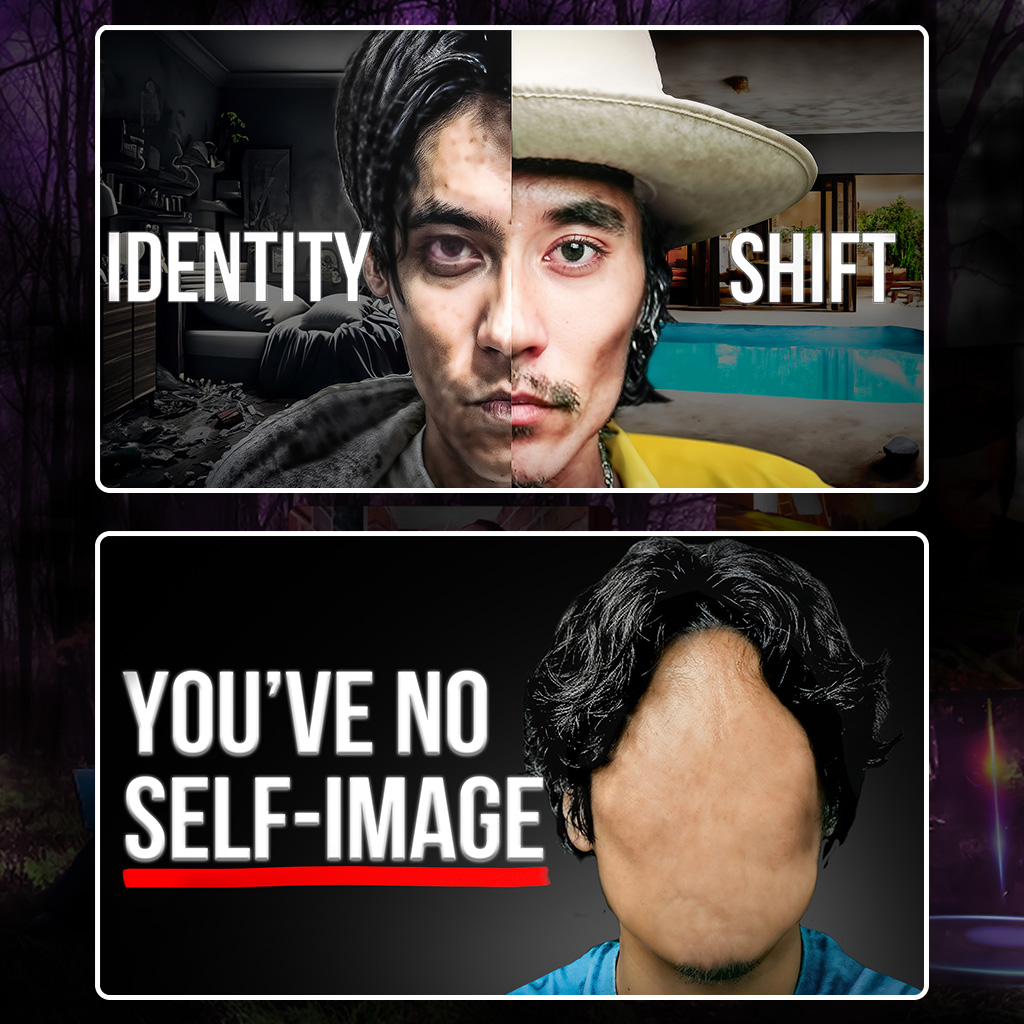 Recent thumbnail A/B-test🎨

Title: 'Once You Change How You See YOURSELF You Can Not Go Back...'

Which one would you pick?