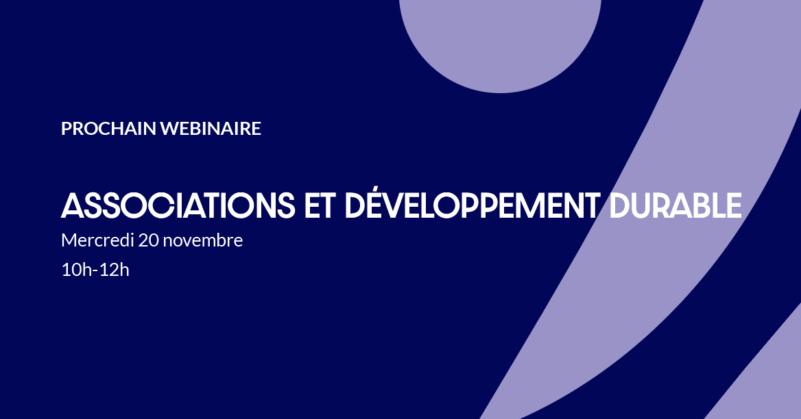 Webinaire : 𝐀𝐬𝐬𝐨𝐜𝐢𝐚𝐭𝐢𝐨𝐧𝐬 𝐞𝐭 𝐝𝐞́𝐯𝐞𝐥𝐨𝐩𝐩𝐞𝐦𝐞𝐧𝐭 𝐝𝐮𝐫𝐚𝐛𝐥𝐞 - 𝟐𝟎 𝐧𝐨𝐯𝐞𝐦𝐛𝐫𝐞 📅 Obtenez les clés pour identifier les 𝐩𝐫𝐨𝐣𝐞𝐭𝐬 𝐚̀  𝐢𝐦𝐩𝐚𝐜𝐭 et impulser une réflexion avec ses équipes et parties prenantes 🌱 

⬇️ : lnkd.in/eresh8_9