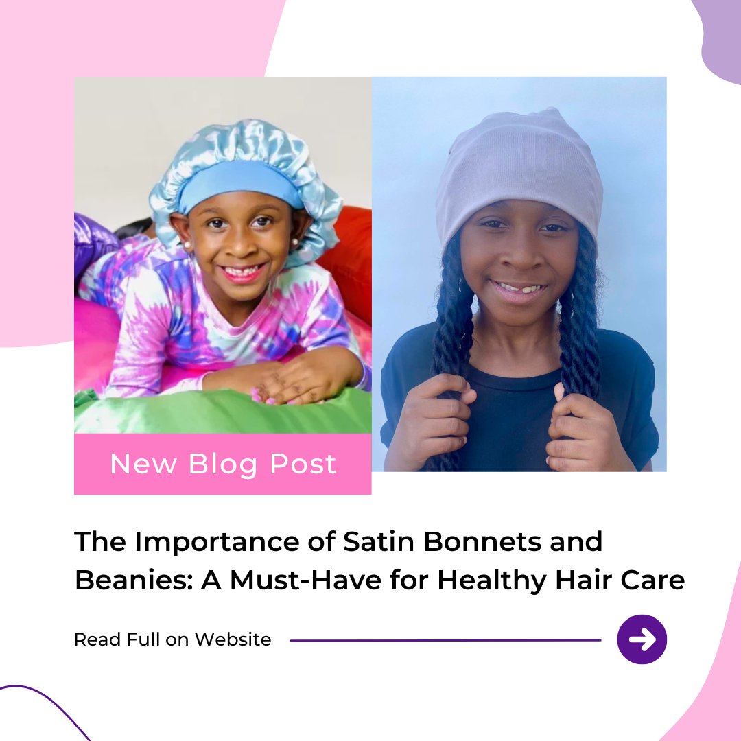 kraddlekare1's tweet image. Satin bonnets and beanies are essential for healthy hair! 🌼 Learn how they protect moisture and reduce frizz for beautiful hair all season long.

Blog 👉 kraddlekare.com/the-importance…

#KraddleKare #HealthyHairCare #HairProtection #FrizzControl