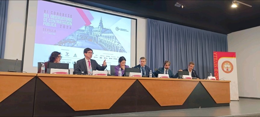 Nuestra Presidenta de la Asociación, Gemma Mota, intervino en el VI Congreso del Observatorio de Contratación Pública que se celebra estos días en la Facultad de Derecho de la Universidad de Sevilla, moderando la mesa de debate sobre la compra estratégica de medicamentos .