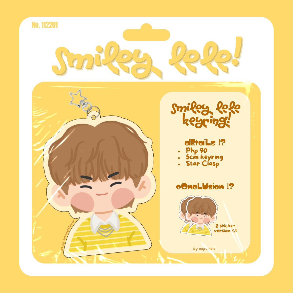 oopsylele's tweet photo. Smiley Collection ꜝꜝ ◠‿◠

𐙚 ₱ 90 + pf &amp; sf
DOO: Until all items are taken
DOP: PAYO or a week after OC is sent
limited slots onlyꜝꜝ  ๋࣭ ⭑⚝

form ꜝꜝ https://t.co/TY3O32bGOr

wts lfb nct dream chenle smiley keyring https://t.co/61XPNz2k5Z