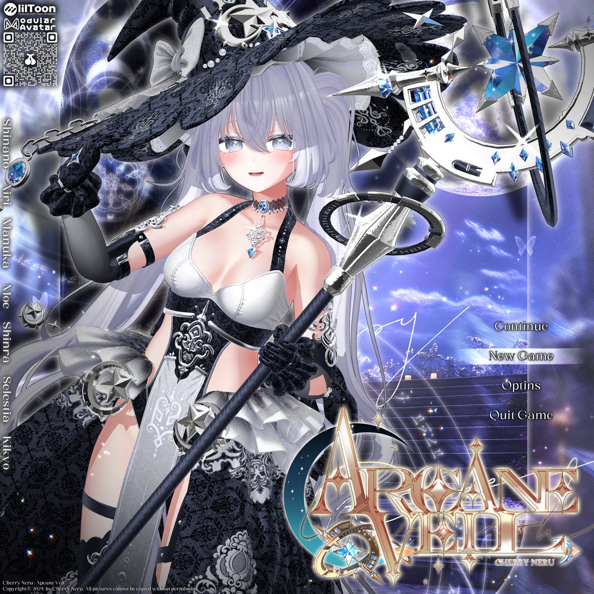 neru0606's tweet photo. 🎁新作ギフトRTキャンペーン🎁

Cherryneruの新作 『Arcane_Veil』 販売開始!
🔗https://t.co/UAcPBrtcTs

この投稿をRTしていただいた方の中から抽選で3名様にフルパッケージをプレゼント🌟

BOOTHのスキが100増えるごとに当選フレームを1人ずつ増やします！🎃

[参加条件]
1.@neru0606をフォロー
2.この投稿をRT

応募期限は10/22日まで!

#Cherryneru #Arcane_Veil #VRChat #VRC #booth_pm #BOOTH
