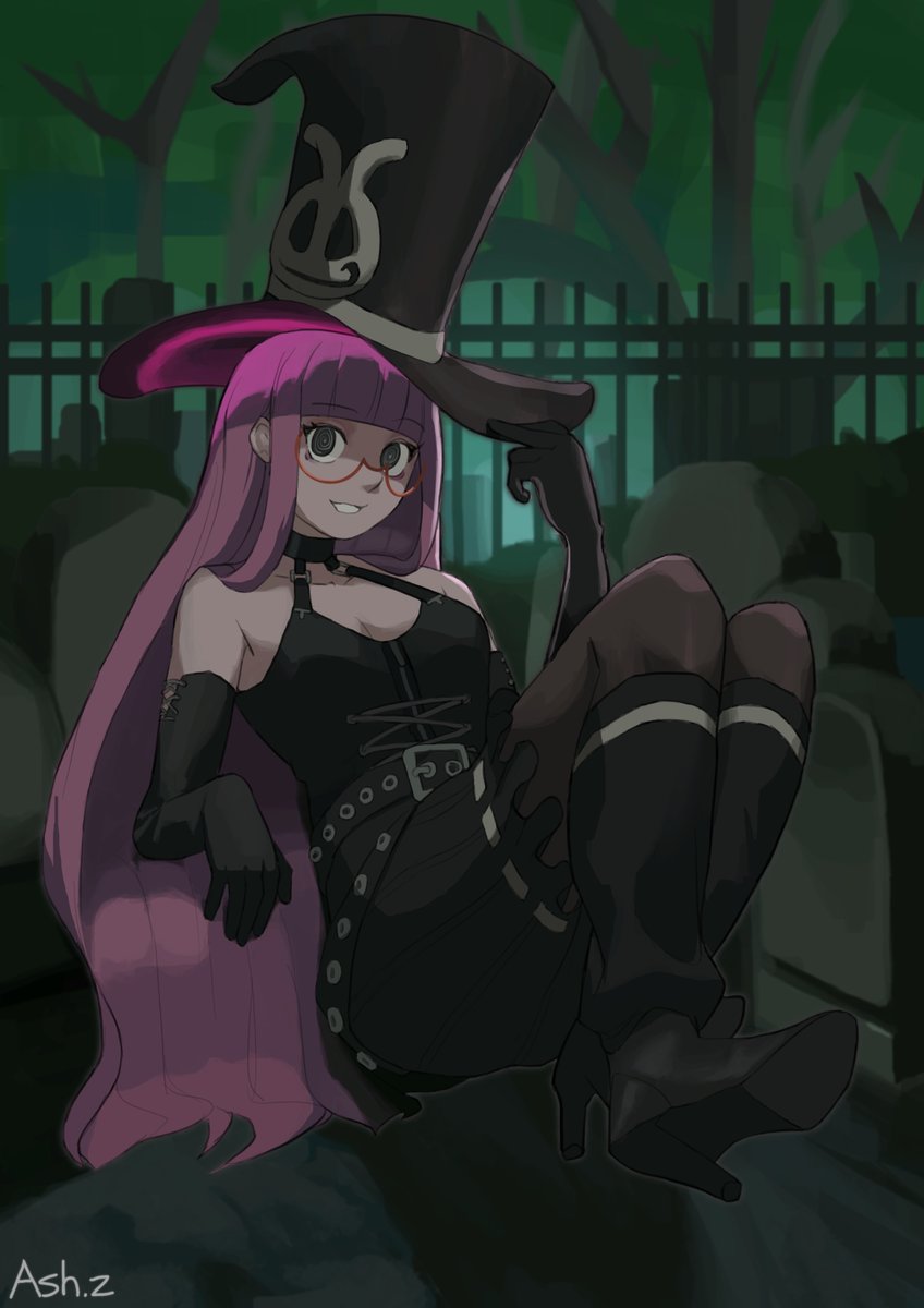 ashdotzart's tweet photo. Uzuki (Under Night In-Birth) 

#UNI2 #inbirth https://t.co/ZcN9c5UjT2
